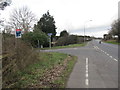 The A27 at its junction with Inch Abbey Road