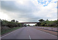 A30 crossed by Gribble Lane overbridge