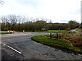 Junction of roads on the A32