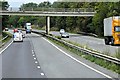 Westbound A14, Herringswell Road Bridge