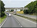 Westbound A14, Station Road Bridge