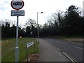 The start of Stone Lodge Lane