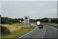 Westbound A14, Cambridge Bypass