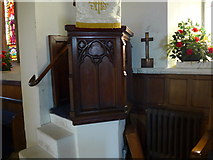 TQ0934 : Holy Trinity, Rudgwick: pulpit by Basher Eyre