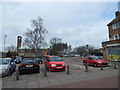 Chantry shopping area and St. Francis Church