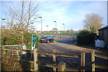 TL4358 : Cambridge University Lawn Tennis Club by N Chadwick