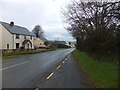 The main road through Crockernwell