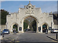 Entrance gateway, City of London Cemetery