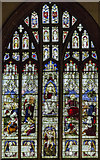 SK7953 : West window, north aisle, St Mary Magdalene, Newark by J.Hannan-Briggs