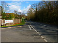 Looking east along Aldershot Road from Coxmoor Close