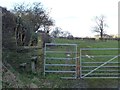 Public footpath to High Ellington