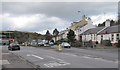 The southern end of the A7 at Downpatrick