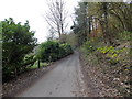 Road south from Castle Combe