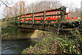 The downstream side of Rawstone Bridge on the river Yeo