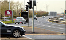 J3876 : The Sydenham bypass, Tillysburn, Belfast - March 2014(2) by Albert Bridge