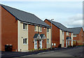 New housing in Barcroft Road, Blakenhall, Wolverhampton