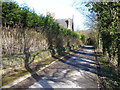 Old station platform at Kirklington