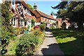 Cottages facing Hellingly Churchyard