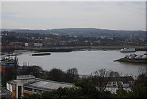 TQ7568 : River Medway from Fort Amherst by N Chadwick