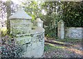 Gate piers, Venn House