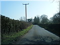 Chapel Lane near Hulsheath