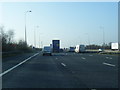 M6 northbound near Kingsland Grange