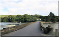 A379 crosses New Bridge over Bowcombe Creek