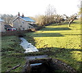 Small footbridge over a stream, St Fagans