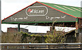 J3674 : Advertising, The Oval, Belfast by Albert Bridge