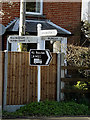 Roadsign on Yarmouth Road