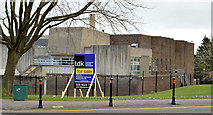 J5081 : Former Bangor Castle leisure centre, Bangor - March 2014(1) by Albert Bridge