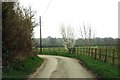 Rural road in Duxford