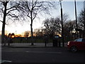 Sunset over Eel Brook Common