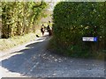 Riders approaching Parkstone Road