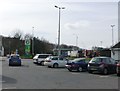 SE3013 : Parking and fuel services at Woolley Edge Service Station by Russel Wills