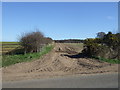 Field entrance off Hundred Acre Lane