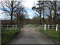 Track to Milnthorpe Lodge