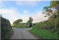 Entrance to Higher Stancombe Farm