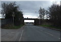 Railway bridge over Mansfield Road (A60)