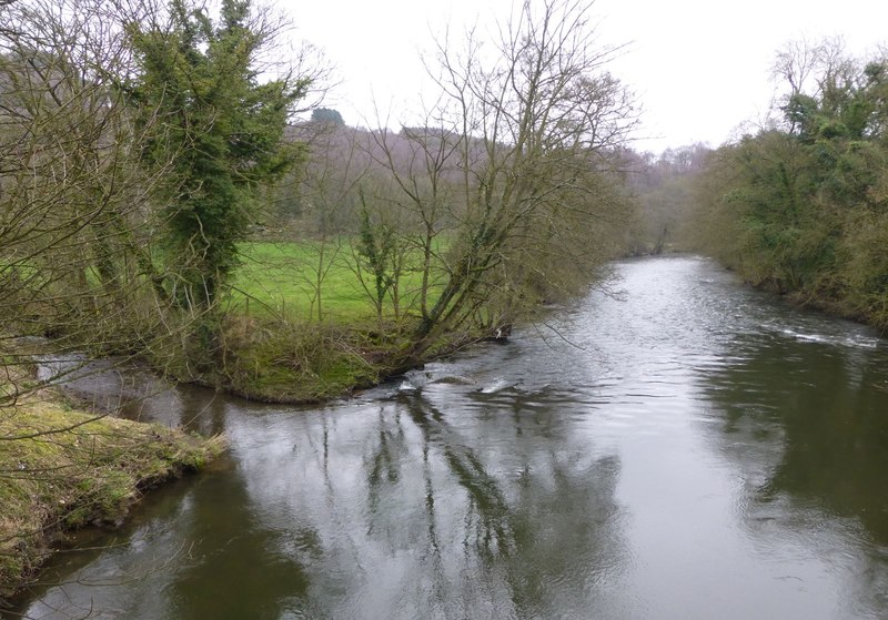 Confluence Of Lea Brook And The River © Russel Wills Cc-by-sa 2.0 