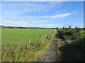 Farm road near Glarryford