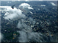 The Isle of Dogs from the air