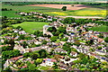 Aerial view of Islip, Oxfordshire