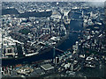 Central London from the air