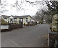 SN7401 : Entrance to Green Hedges Residential Park Homes Estate, Bryncoch by Jaggery