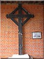 Garrison Church of All Saints, Aldershot: porch memorial (1)