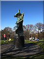 Henry Moore sculpture in Greenwich Park