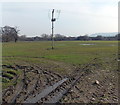 Muddy field near Oldfield Road, Westbury