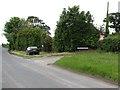 Ballynoe Road at its junction with the eastern end of Marshallstown Road