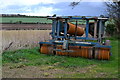 Farm equipment at Dogdean Farm